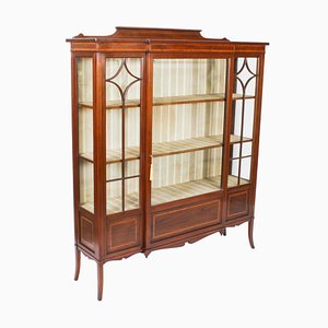 Antique Early 20th Century Edwardian Display Cabinet from Maple & Co