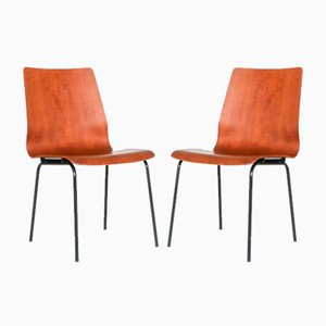 Euroika Series Chairs by Friso Kramer for Auping, Netherlands, 1963, Set of 2