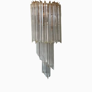 Large Murano Glass Spiral Wall Sconce