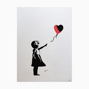 Banksy, Girl with Balloon, 2019, Lithograph