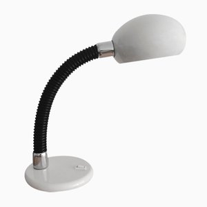 Industrial Bauhaus Style Adjustable Gooseneck Table Lamp, 1960s