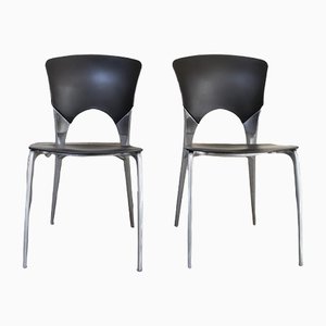 Set of Silla Stackable Chairs by Josep Llusca for Driade, Italy, 1995