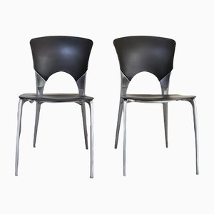 Silla Stackable Chairs by Josep Llusca for Driade, Italy, 1995, Set of 2
