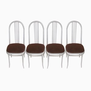 Beech Dining Chairs from Ton, Czechoslovakia, 1970s, Set of 4