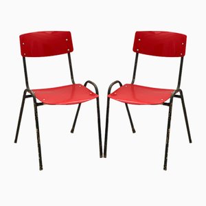 Industrielle Stühle, 1970er, 2er Set