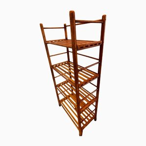 Danish Wooden Shelving Unit or Display Stand