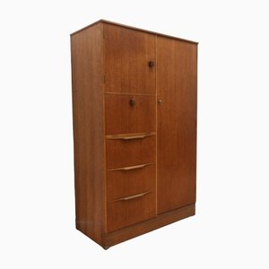 Mid-Century Teak Compactum Wardrobe