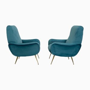 Set of Lady Armchairs by Marco Zanuso, 1950s