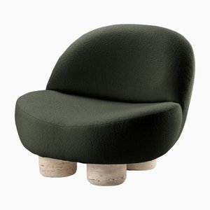 Hygge Armchair Forest Boucle by Saccal Design House for Collector