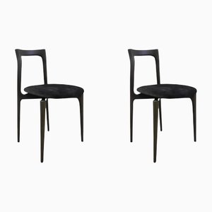 Grey Dining Chair by Collector Studio, Set of 2