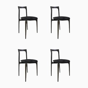Grey Dining Chair by Collector Studio, Set of 3