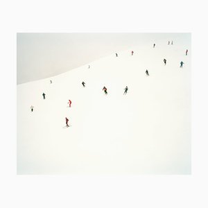 Tim Macpherson, Skiers on Slopes, Photographic Paper