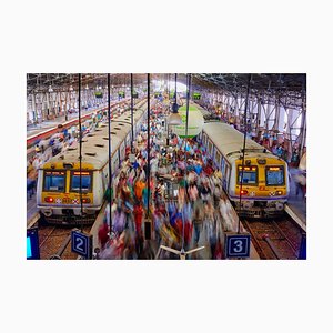 Tuul & Bruno Morandi, Mumbai, Victoria Terminus Railways Station, Photographic Paper