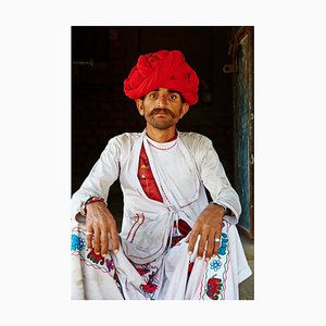Tuul & Bruno Morandi, India, Rajasthan, Meda Village Around Jodhpur, Photographic Paper