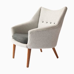 Danish Lounge Chair by Kurt Ostervig for Rolschau Mobler, 1958