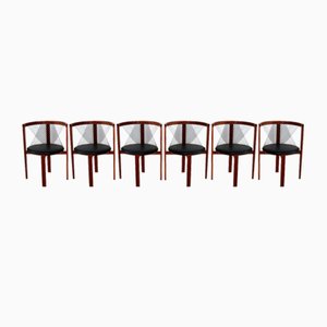 Vintage Dining Chairs by Niels Jorgen Haugesen from Tranekær Furniture, Set of 6