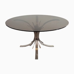 Round Dining Table by Maria Pergay, France, 1970s