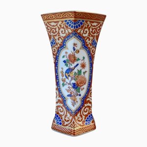 Chinoiserie Style Square Shaped Vase Ming from Kaiser