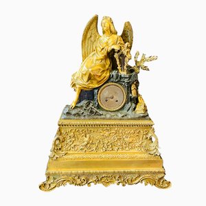 Reloj de péndulo de bronce imperial
