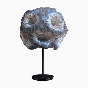 Hand-Painted Anemone Table Lamp II by Mirei Monticelli