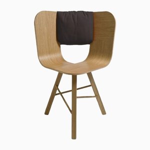 Black Saddle Cushion for Tria Chair by Colé Italia