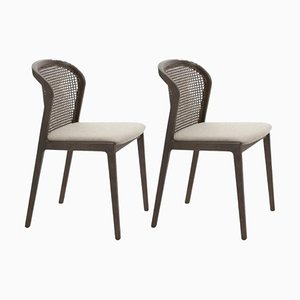 Canaletto Vienna Chairs in Beige by Colé Italia, Set of 2