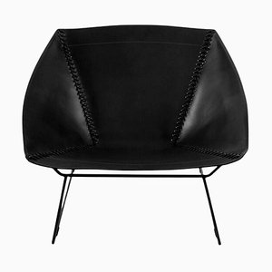 Black Stitch Chair by OX DENMARQ