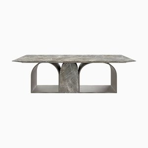 Tavolino da caffè Planalto in marmo di Giorgio Bonaguro