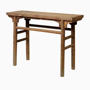 Rustic Elm Chinese Antique Wine Table