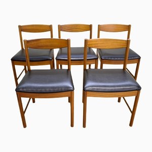 Teak Dining Chairs from McIntosh, 1960s, Set of 5
