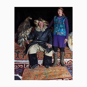 Tuul & Bruno Morandi, Mongolie, Bayan-Ulgii, Eagle Hunter, Papier Photographique