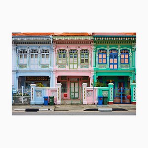 Tuul & Bruno Morandi, Singapore, Peranakan Houses in Euros District, Photographic Paper
