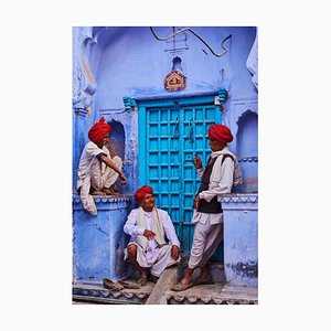 Tuul & Bruno Morandi, Indien, Rajasthan, Jodhpur, the Blue City, Fotopapier