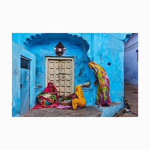 Tuul & Bruno Morandi, Indien, Rajasthan, Jodhpur, the Blue City, Fotopapier