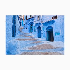 Tuul & Bruno Morandi, Maroc, Rif, Ville de Chefchaouen (Chaouen), la Ville Bleue, Papier Photographique