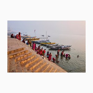 Tuul & Bruno Morandi, India, Varanasi (Benarés), Ghats en el río Ganges