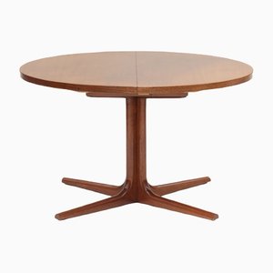 Round to Oval Danish Dining Table, Denmark, 1960’s