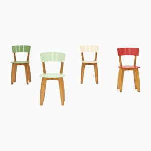 Dining Chairs in Style of James Irvine, 1960’s, Set of 4