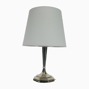 Sterling Silver Table Lamp, 1910s