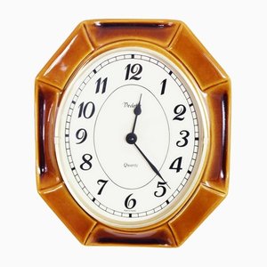 Clock in Ceramic from Vedette, 1960s