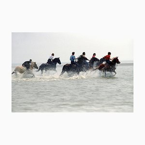 Horse Riding, Race at Rising Tide, 2003, Color Photograph