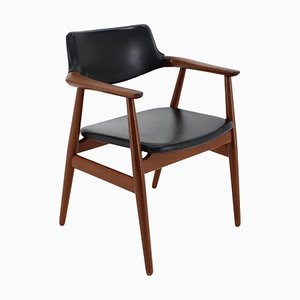 Fauteuil en Teck par Svend Åge Eriksen pour Glostrup, Danemark, 1960s