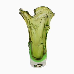 Mid-Century Glass Vase by Josef Hospodka, 1960s