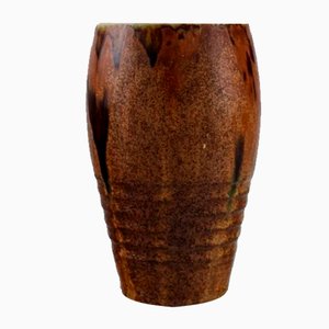 Vaso in ceramica smaltata di Felix-Auguste Delaherche, Francia