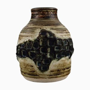 Glazed Stoneware Vase by Jørgen Mogensen for Royal Copenhagen, 1967