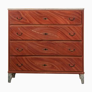 Antique Swedish Gustavian Country Chest of Drawers
