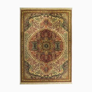 Grand Tapis Botanique Vintage, Inde