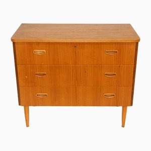 Commode Vintage en Teck, Suède, 1960s