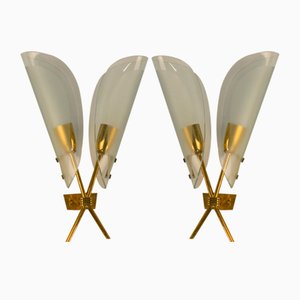 Wall Sconces, Italy, 1950s, Set of 2