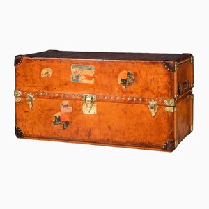 Leather Wardrobe Trunk by Louis Vuitton, 1900s